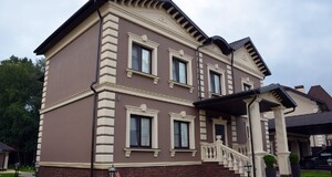 Декоративная штукатурка фасада мастерами